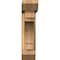 Ekena Millwork Merced Slat Smooth Bracket w/ Offset Brace, Western Red Cedar, 5 1/2"W x 22"D x 22"H BKT0604X22X22MRC06SWR - alternate 4